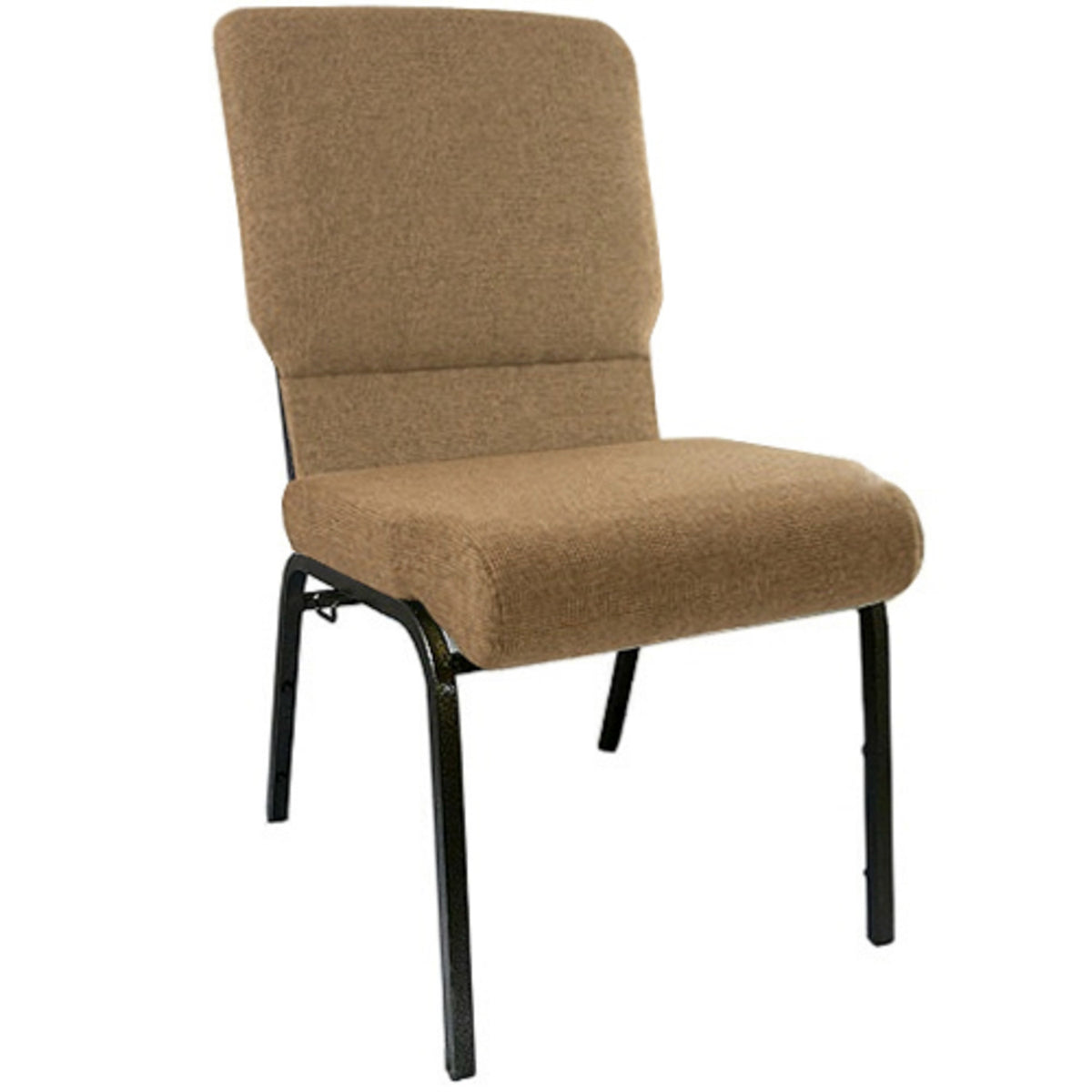 Nextgen 18-1/2" W Molded Foam Stacking Church Chair with 3"-Thick Seat, 800 lb Weight Capacity