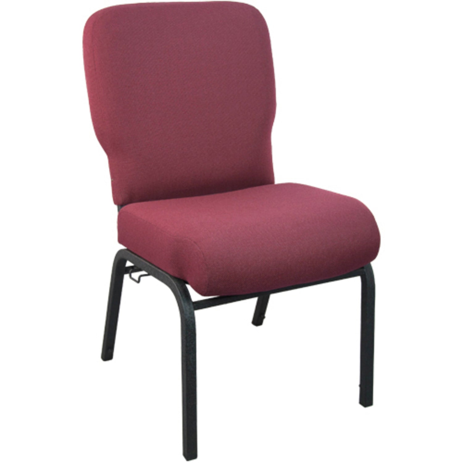 Nextgen 20" W Church Chair with 4-1/2"-Thick Seat and Ganging Brackets, 800 lb Weight Capacity