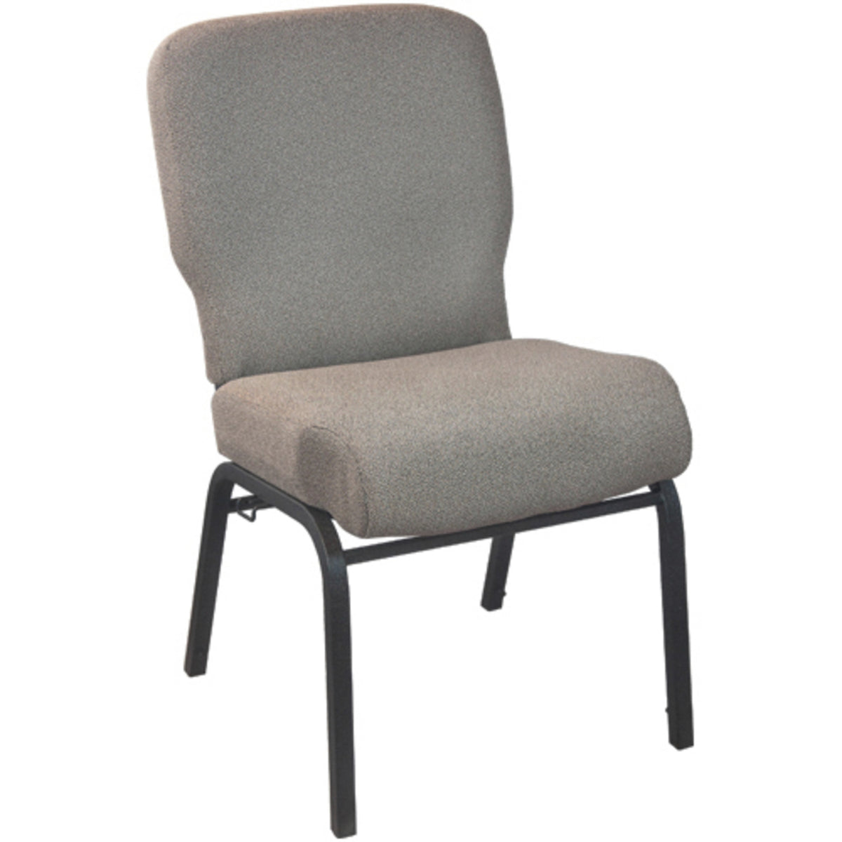 Nextgen 20" W Church Chair with 4-1/2"-Thick Seat and Ganging Brackets, 800 lb Weight Capacity
