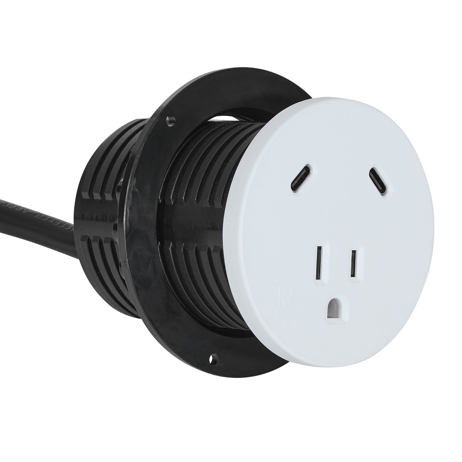 Grommet Charger for OSP Casegoods Grommet Holes