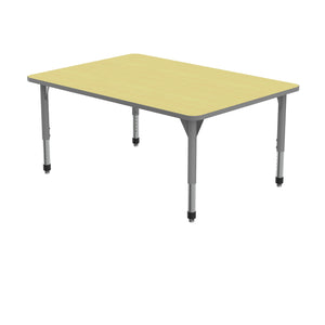 Premier Sitting Height Collaborative Classroom Table, 42" x 60" Rectangle