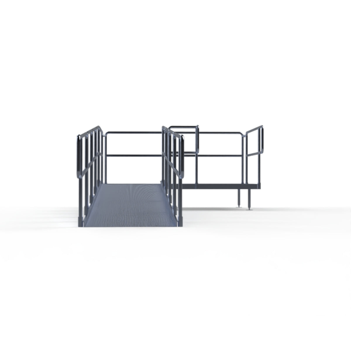 ADA-Compliant Stage Ramp, 5' x 8' Top Platform