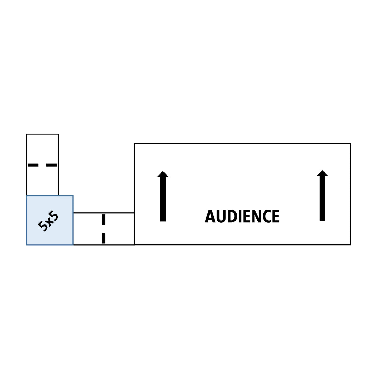 ADA-Compliant L-Shape Stage Ramp