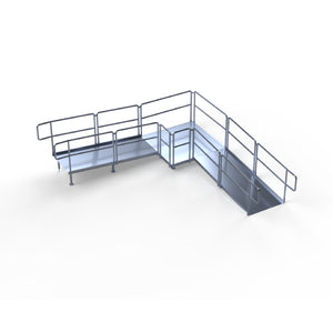 ADA-Compliant L-Shape Stage Ramp