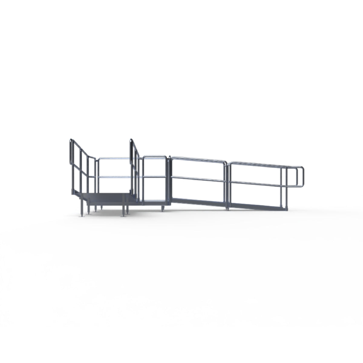 ADA-Compliant L-Shape Stage Ramp