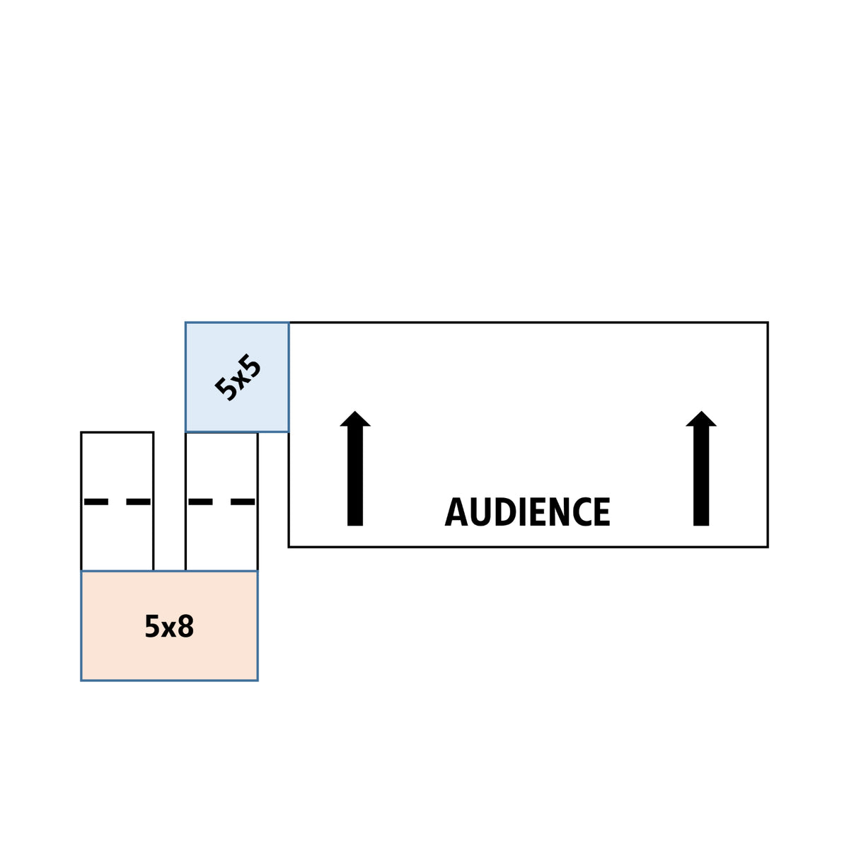 ADA-Compliant Switchback Stage Ramp