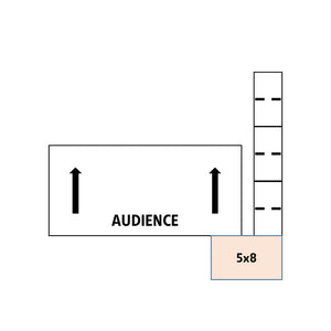 ADA-Compliant Stage Ramp, 5' x 8' Top Platform