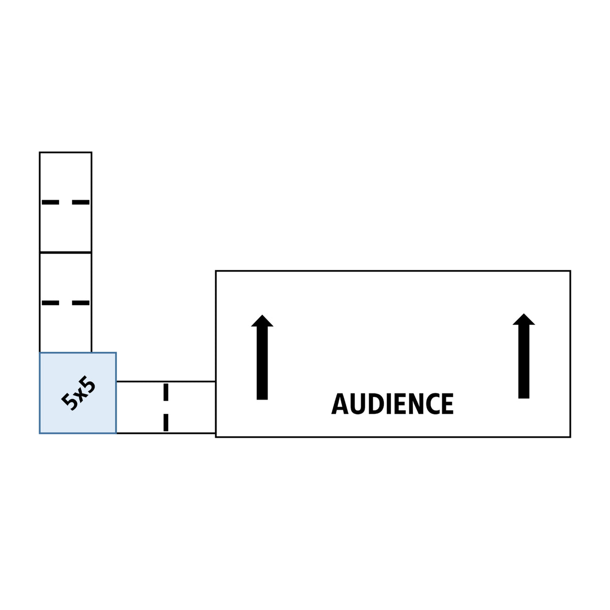 ADA-Compliant L-Shape Stage Ramp