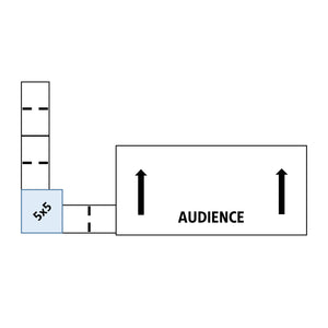 ADA-Compliant L-Shape Stage Ramp