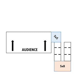 ADA-Compliant Switchback Stage Ramp