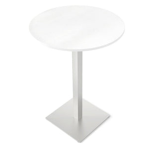 Pranzo Round Table with 30" Laminate Top, 30" H, FREE SHIPPING