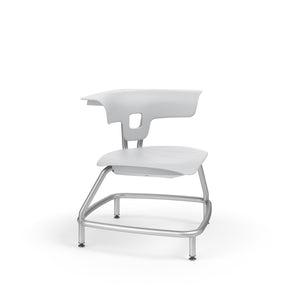 KI Ruckus Stack Chair with Glides, Polypropylene Seat, 15" Seat Height, FREE SHIPPING