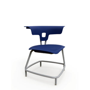 KI Ruckus Stack Chair with Glides, Polypropylene Seat, 18" Seat Height, FREE SHIPPING