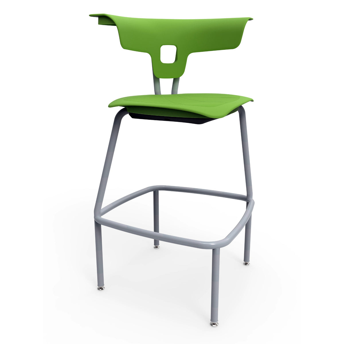 KI Ruckus Stool with Glides, Polypropylene Seat, 30" Seat Height, FREE SHIPPING