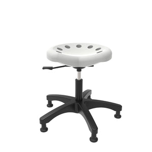 Diversified Spaces Tractor Stool with Polyurethane Seat, Desk Height