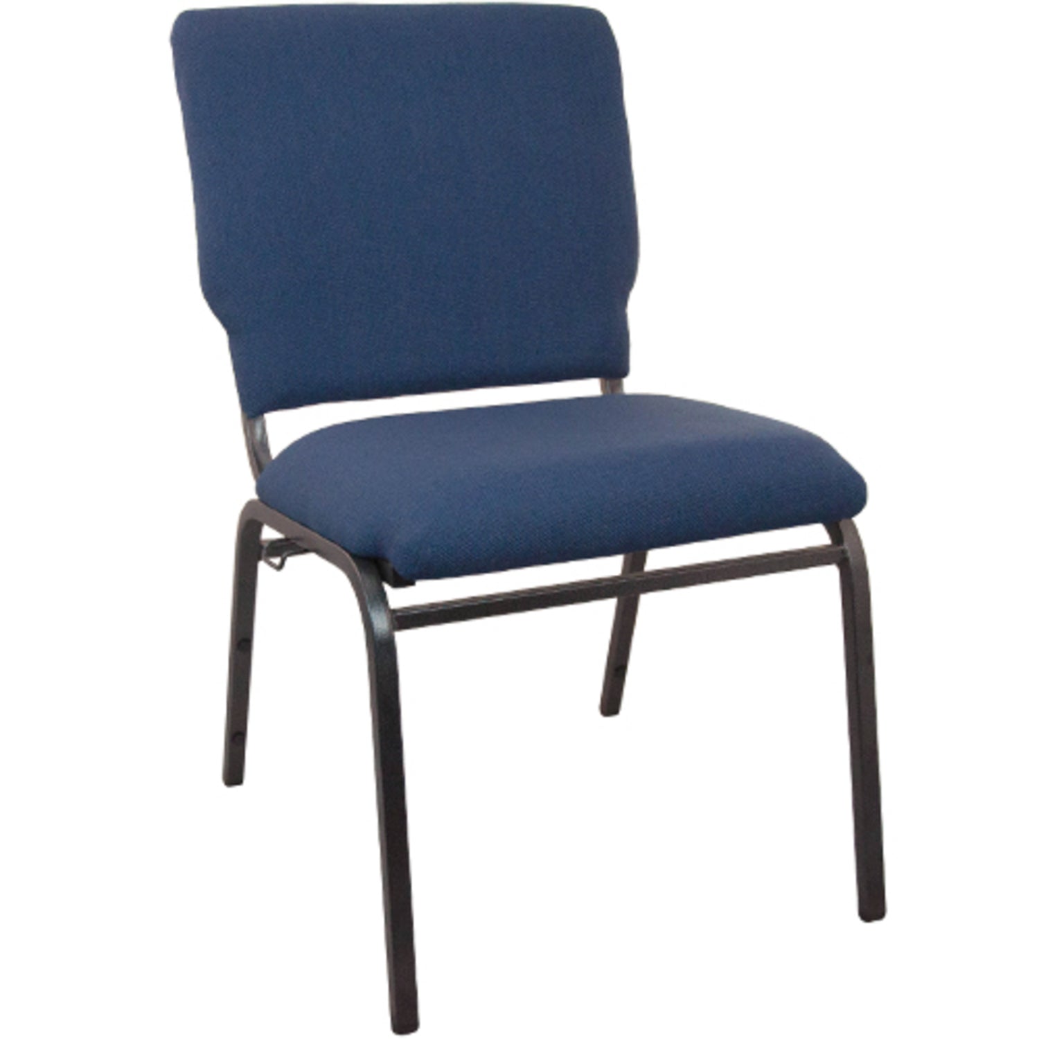 Nextgen 18-1/2" W Multipurpose Church Chair with 2-1/2"-Thick Seat and Ganging Brackets, 600 lb Weight Capacity