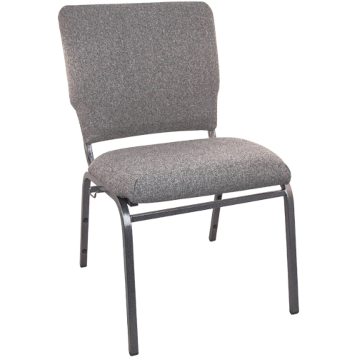 Nextgen 18-1/2" W Multipurpose Church Chair with 2-1/2"-Thick Seat and Ganging Brackets, 600 lb Weight Capacity