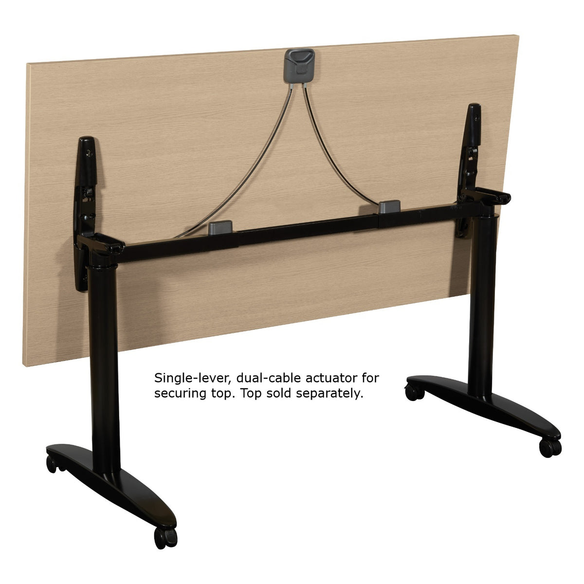 Soft Close Flip Top Table Base