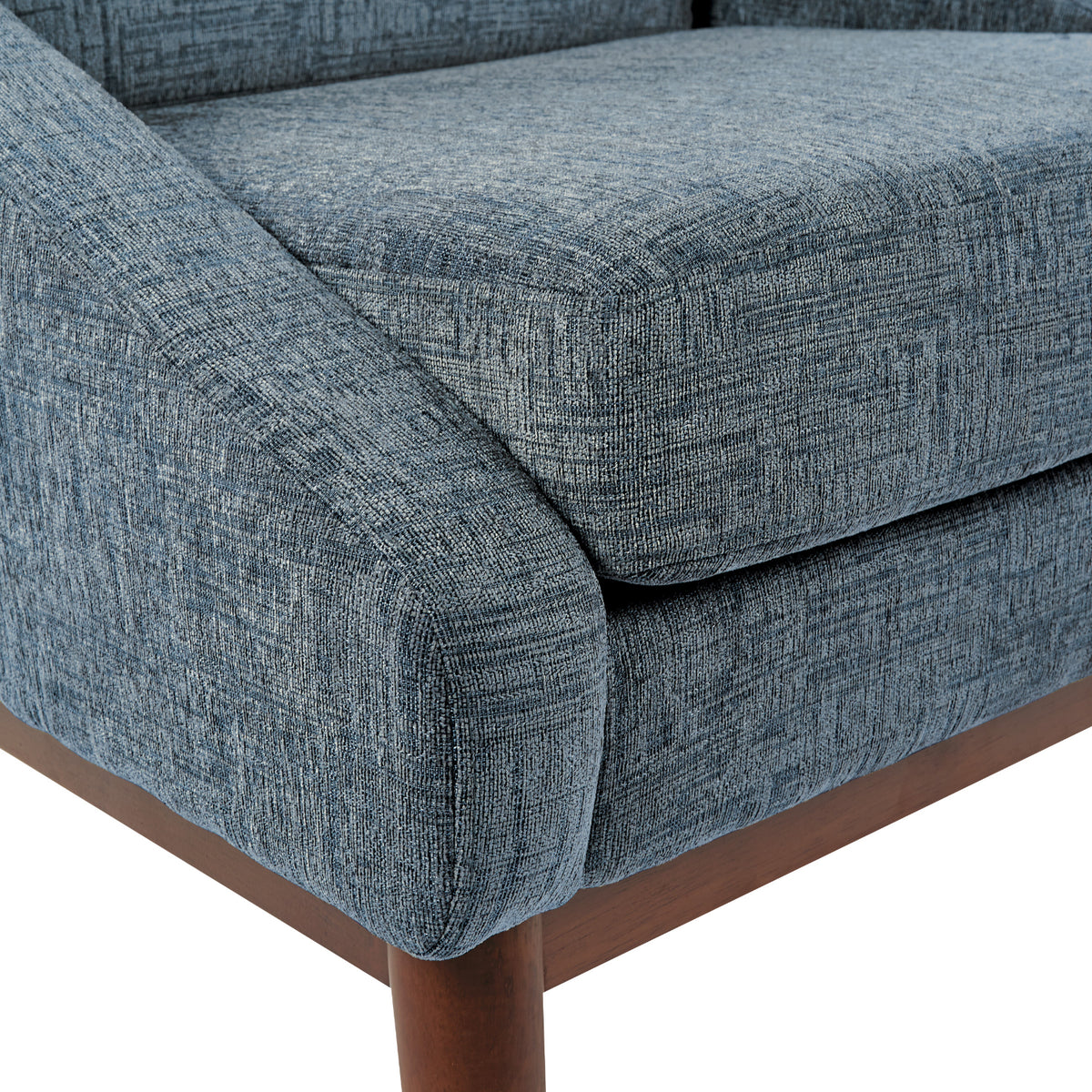SL4400 Series Mid-Century Club Chair with Coffee Finish Legs