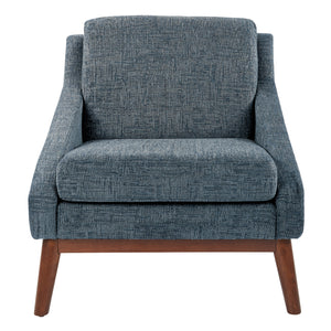 SL4400 Series Mid-Century Club Chair with Coffee Finish Legs