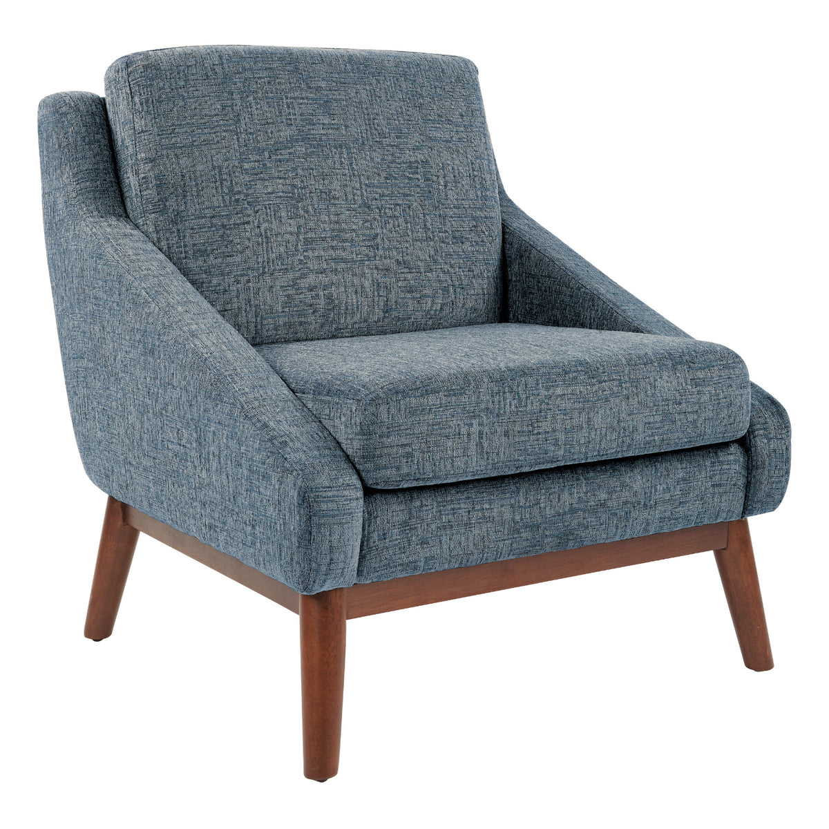 SL4400 Series Mid-Century Club Chair with Coffee Finish Legs