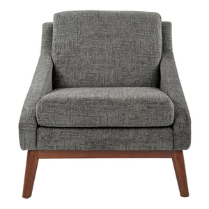 SL4400 Series Mid-Century Club Chair with Coffee Finish Legs