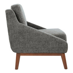 SL4400 Series Mid-Century Club Chair with Coffee Finish Legs