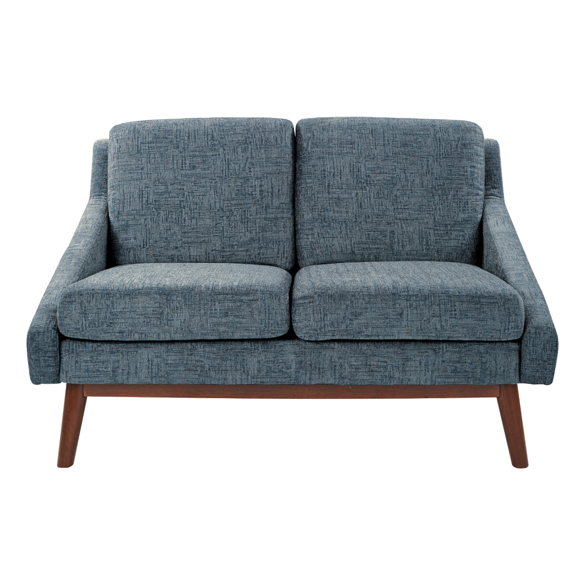 SL4400 Series Mid-Century Loveseat with Coffee Finish Legs