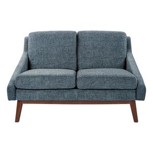 SL4400 Series Mid-Century Loveseat with Coffee Finish Legs