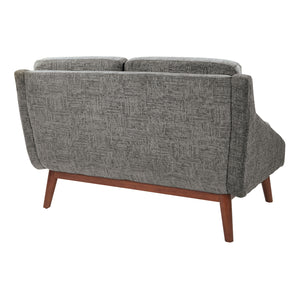 SL4400 Series Mid-Century Loveseat with Coffee Finish Legs