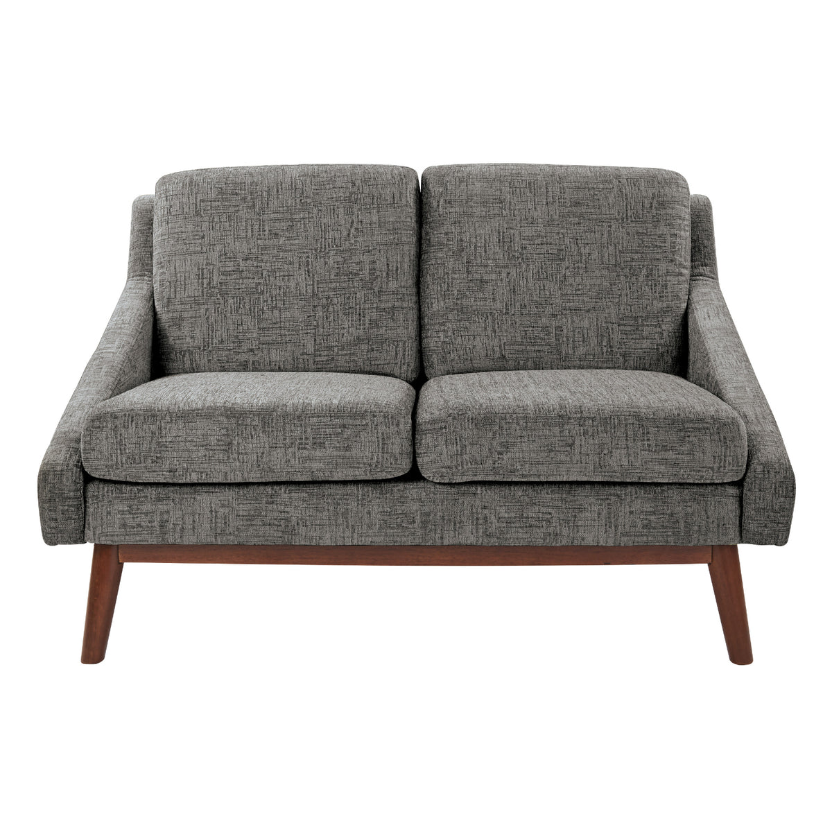 SL4400 Series Mid-Century Loveseat with Coffee Finish Legs
