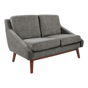 SL4400 Series Mid-Century Loveseat with Coffee Finish Legs