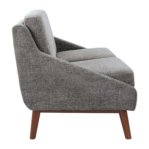 SL4400 Series Mid-Century Loveseat with Coffee Finish Legs