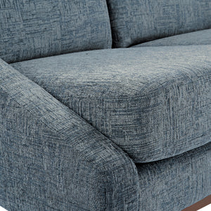 SL4400 Series Mid-Century Sofa with Coffee Finish Legs