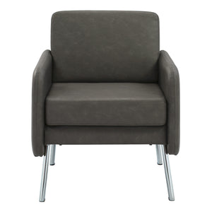 SL5600 Series Lounge Chair with Chrome Finish Legs