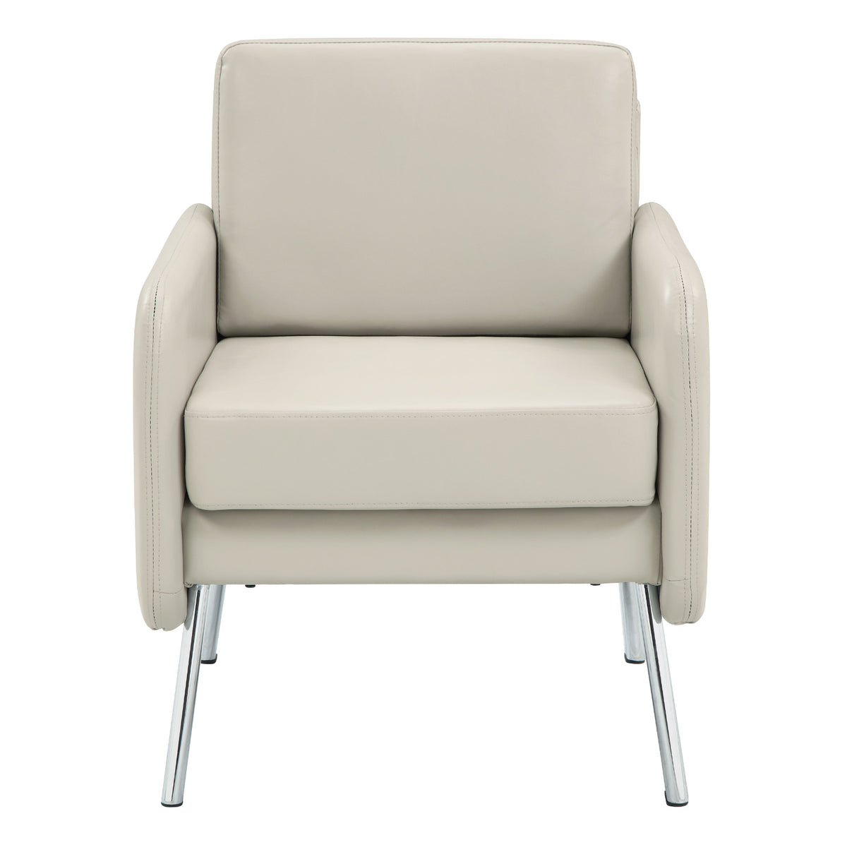 SL5600 Series Lounge Chair with Chrome Finish Legs