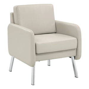 SL5600 Series Lounge Chair with Chrome Finish Legs