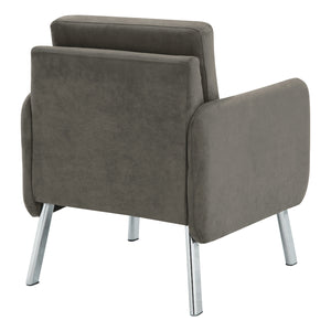 SL5600 Series Lounge Chair with Chrome Finish Legs