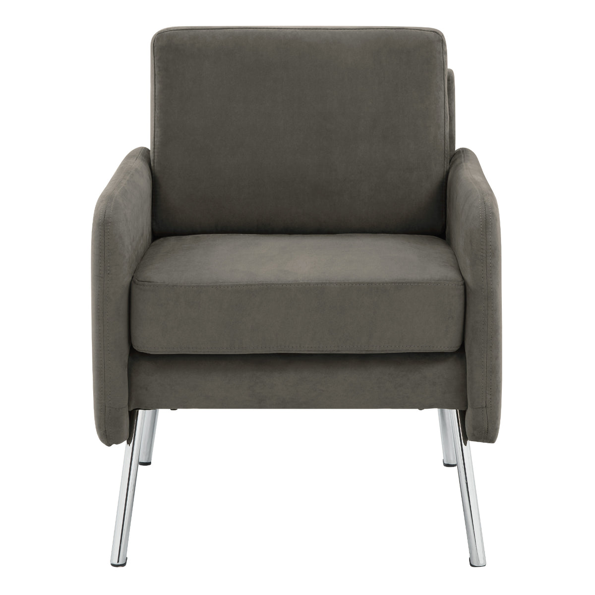 SL5600 Series Lounge Chair with Chrome Finish Legs