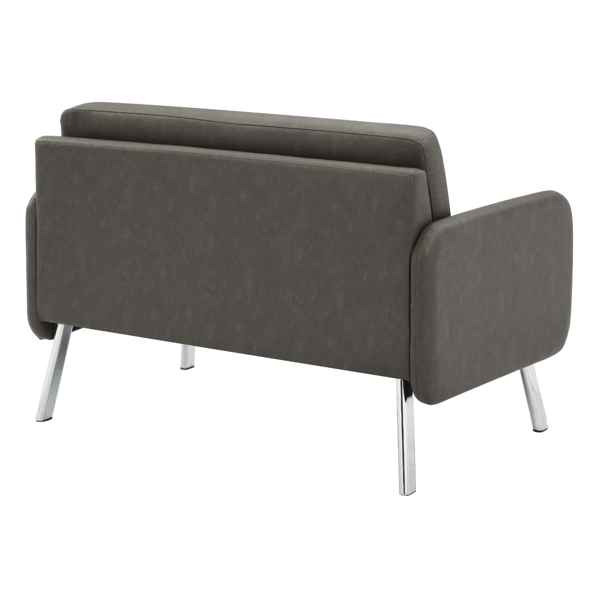 SL5600 Series Loveseat with Chrome Finish Legs