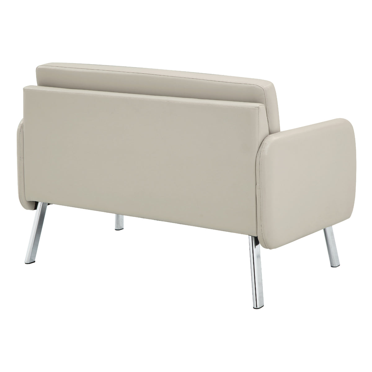 SL5600 Series Loveseat with Chrome Finish Legs