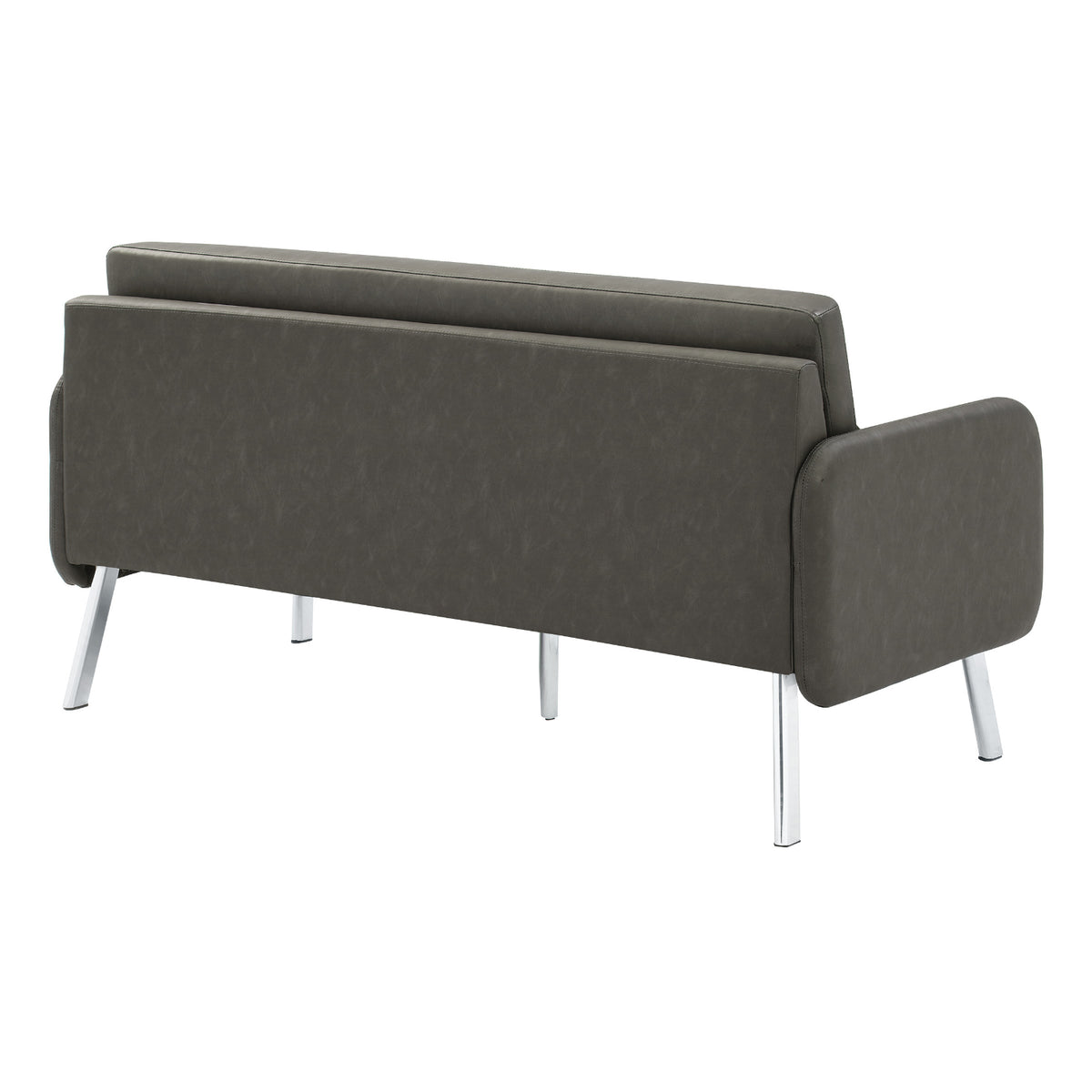 SL5600 Series Sofa with Chrome Finish Legs
