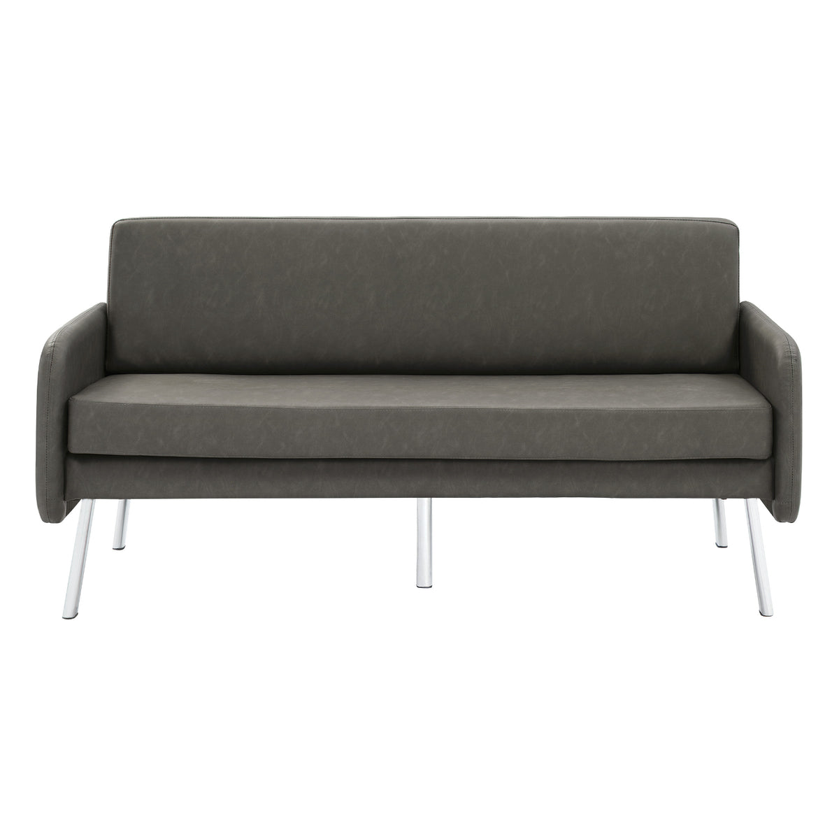 SL5600 Series Sofa with Chrome Finish Legs