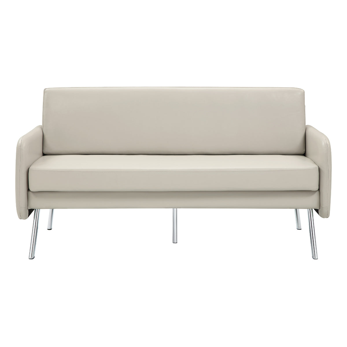 SL5600 Series Sofa with Chrome Finish Legs