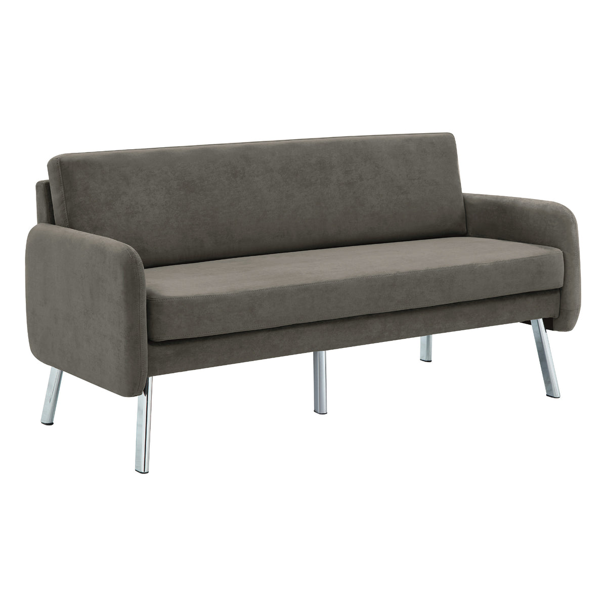 SL5600 Series Sofa with Chrome Finish Legs