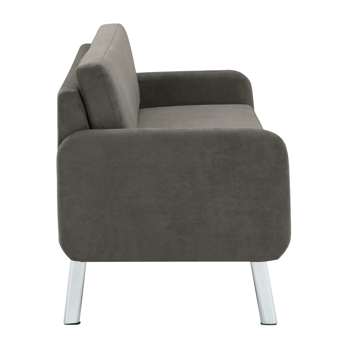 SL5600 Series Sofa with Chrome Finish Legs
