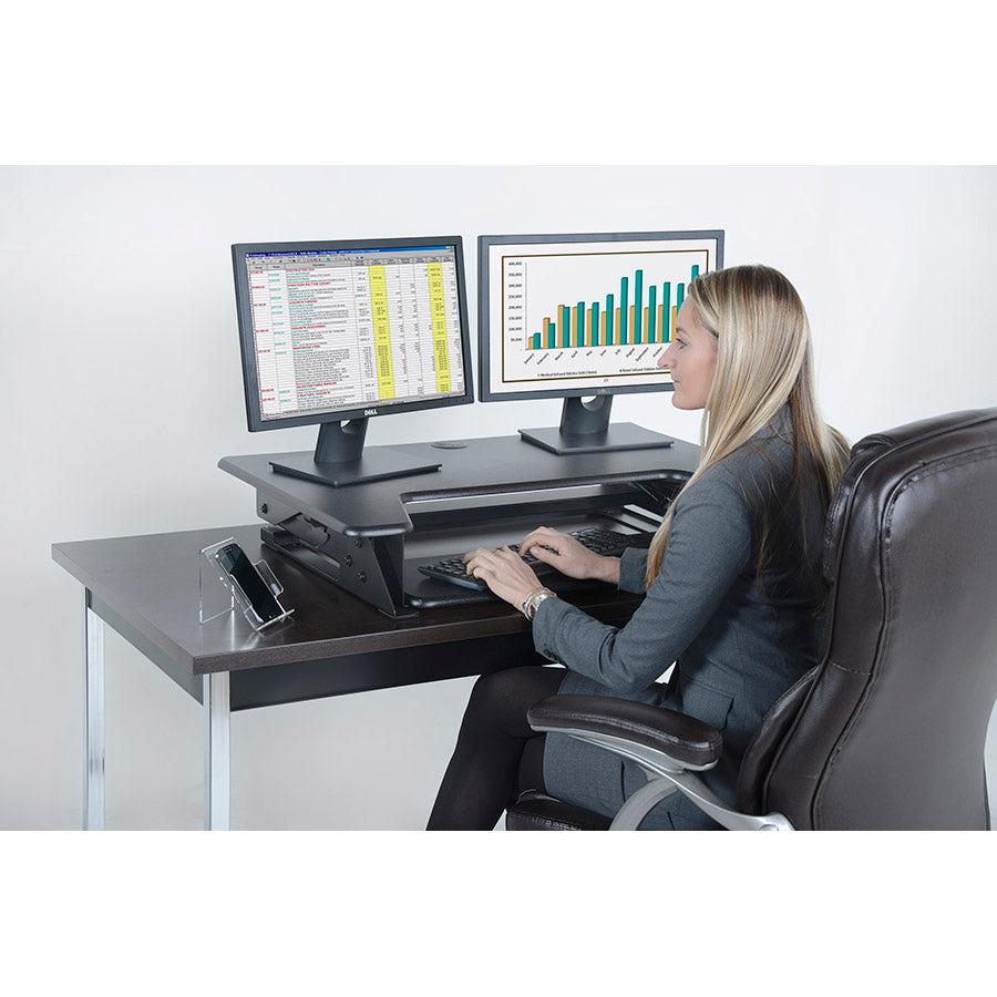 Kantek Sit to Stand Desk Riser - Manual