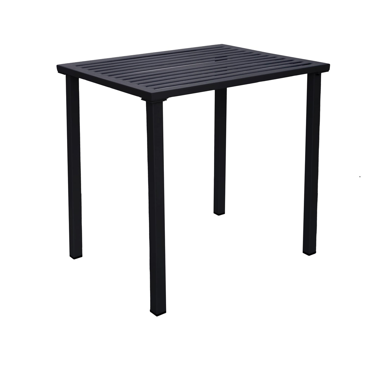Daytona Collection Outdoor/Indoor 24" x 32" Steel Dining Height Table