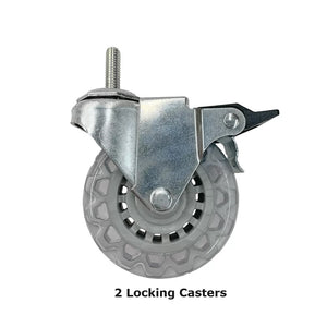 Premium 3" Casters for Esports GG Gaming Desks (Set of 4), FREE SHIPPING