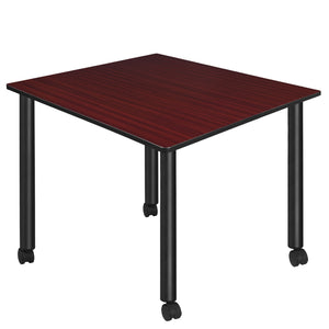 Kee 48" Square Mobile Breakroom Table